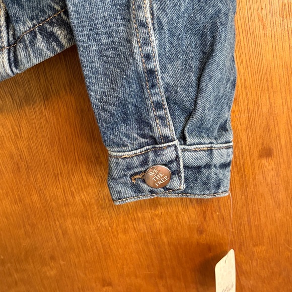 NWT! Free People We the Free Jade Denim Jacket - Picture 3 of 8